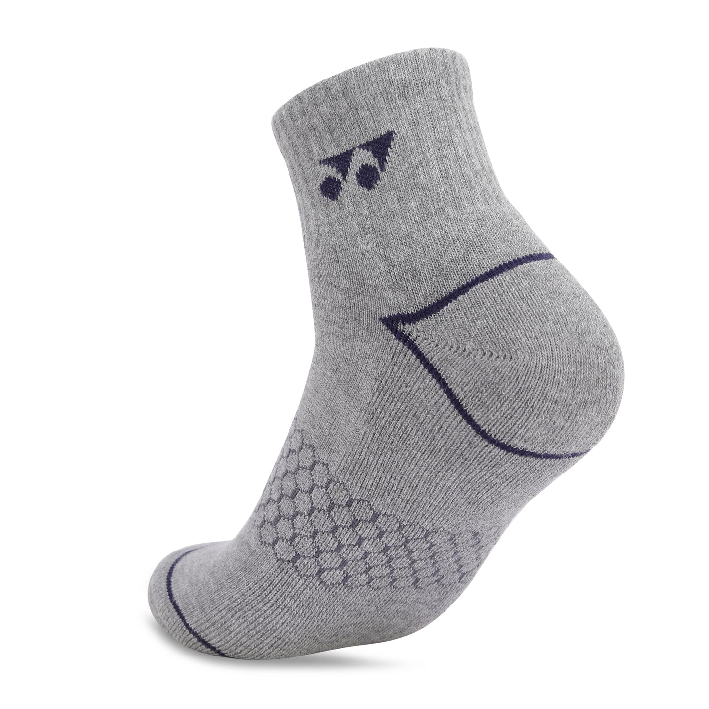 Yonex 2568 L TruDry Cushion Support Sports Socks (1 Pair) | Breathable Moisture-Wicking Cotton Performance Socks