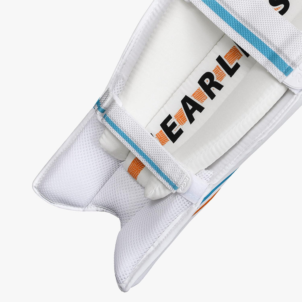 DSC Shoc Cricket Wicket Keeping Legguard – Economical Lightweight Keeping Pads with Low-Density Foam Bolsters & Mesh Instep