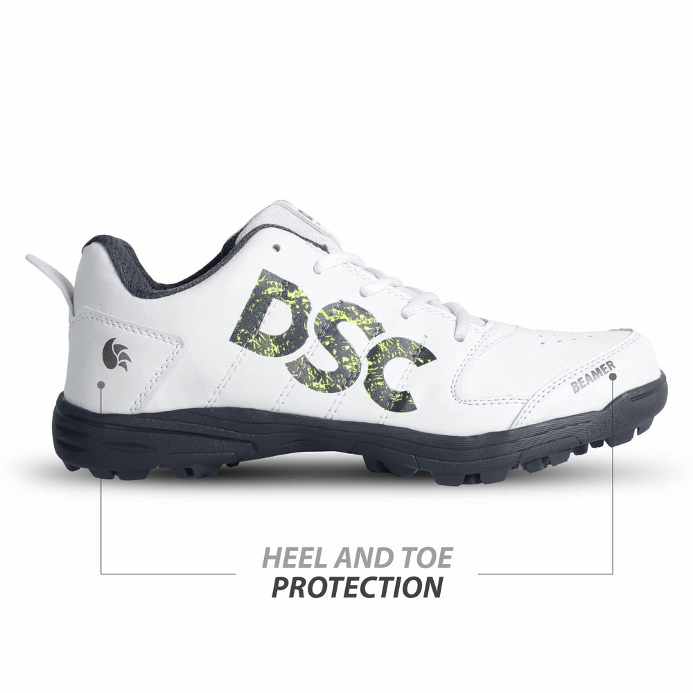 DSC Beamer Cricket Shoes (PVC Studs) | Lightweight Synthetic Upper| Ideal for Turf & Hard Pitches - Best Price online Prokicksports.com