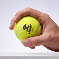 SHREY Flipper TNS Cricket Tennis Ball (Pack of 12, Green)