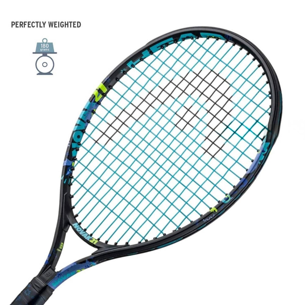 HEAD Novak 21 2024 Junior Tennis Racquet | 180 g | 21 in | Ages 4–6 - Best Price online Prokicksports.com