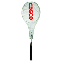 Cosco CB-90 Alloy Steel Strung Badminton Racquet (White/Yellow) | Lightweight Beginner Racquet with Free Head Cover - Best Price online Prokicksports.com