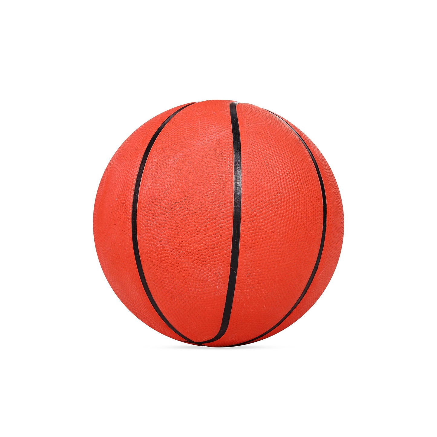Cosco Hi-Grip Rubber Basketball (Size 7, Orange) | Durable Molded Outdoor Basketball with Butyl Bladder