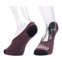 Adidas Adult's Cotton Original Flat Knit No Show Socks - 3 Pairs (6N) (AD-0752) | Premium Cotton Blend Liner Socks - Best Price online Prokicksports.com