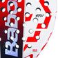 Babolat Technical Viper Juan Lebrón Padel Racquet White/Red | 3K Carbon Diamond Paddle with Dynamic Stability System & 3D Spin