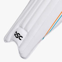 DSC Shoc Cricket Wicket Keeping Legguard – Economical Lightweight Keeping Pads with Low-Density Foam Bolsters & Mesh Instep