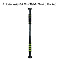 Cosco Wall Mount Tall Door Bar (63–96 cm) – Adjustable Alloy Steel Chin-Up & Pull-Up Bar with Soft Hand Grips