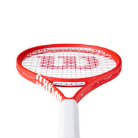 Wilson Clash 100L V3 Reverse Unstrung Tennis Racquet, Red