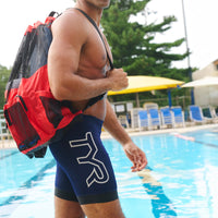 TYR Big Mesh Mummy Backpack (Red/Navy)
