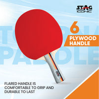 Stag Iconic Tournament Table Tennis Racquet