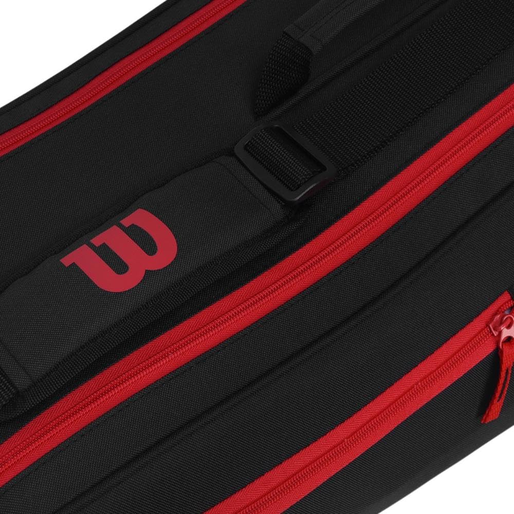 Wilson Team Tennis Racket Bag 6 Pack | Holds Up to 6 Rackets