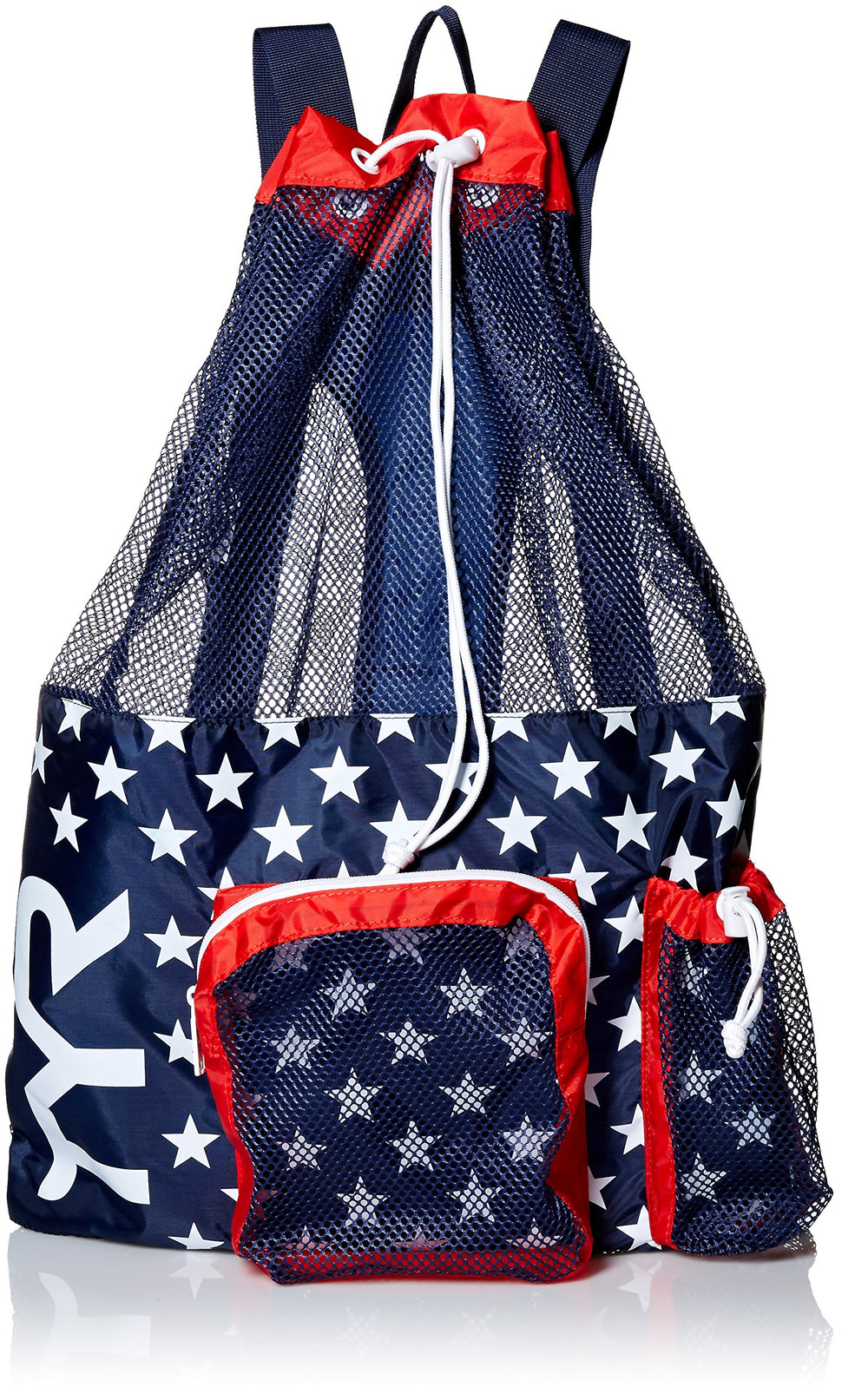 TYR Big Mesh Mummy Backpack (Red/Navy)