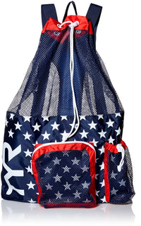 TYR Big Mesh Mummy Backpack (Red/Navy)