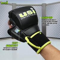 USI Universal 618F Strike Boxing Training MMA Gloves | Shock-Absorbing Handcrafted Foam & Heavy-Duty PU - Best Price online Prokicksports.com