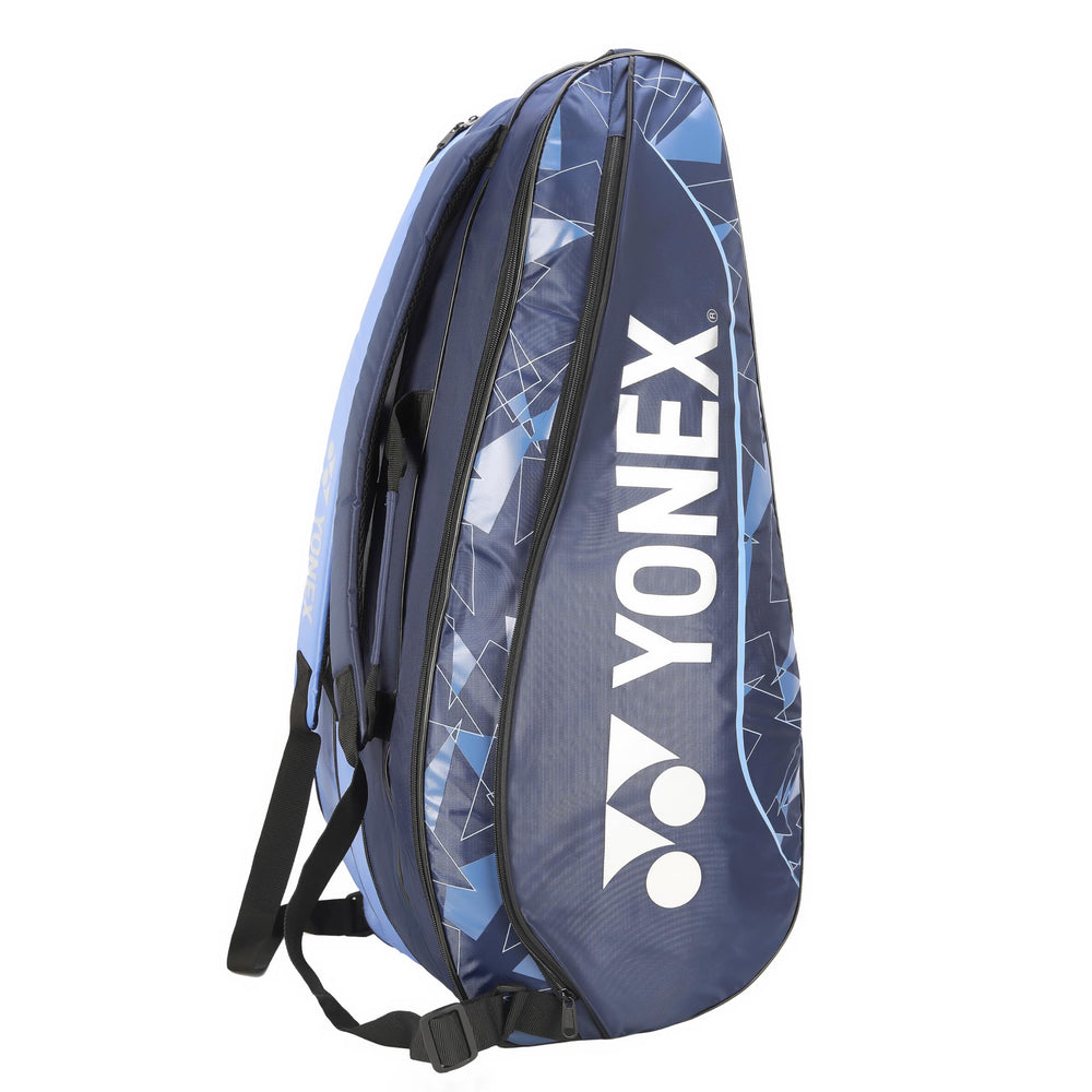 Yonex ACE1-Q014-2329-T01-S Badminton Racquet Bag Gray/Cherry Tomato | Lightweight & Durable Sports Bag | Spacious Backpack for Racquets, Shoes & Accessories - Best Price online Prokicksports.com