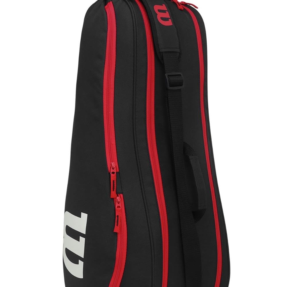 Wilson Team Tennis Racket Bag 6 Pack | Holds Up to 6 Rackets