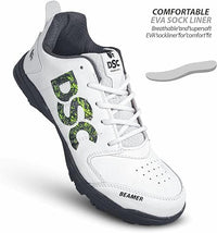 DSC Beamer Cricket Shoes (PVC Studs) | Lightweight Synthetic Upper| Ideal for Turf & Hard Pitches - Best Price online Prokicksports.com