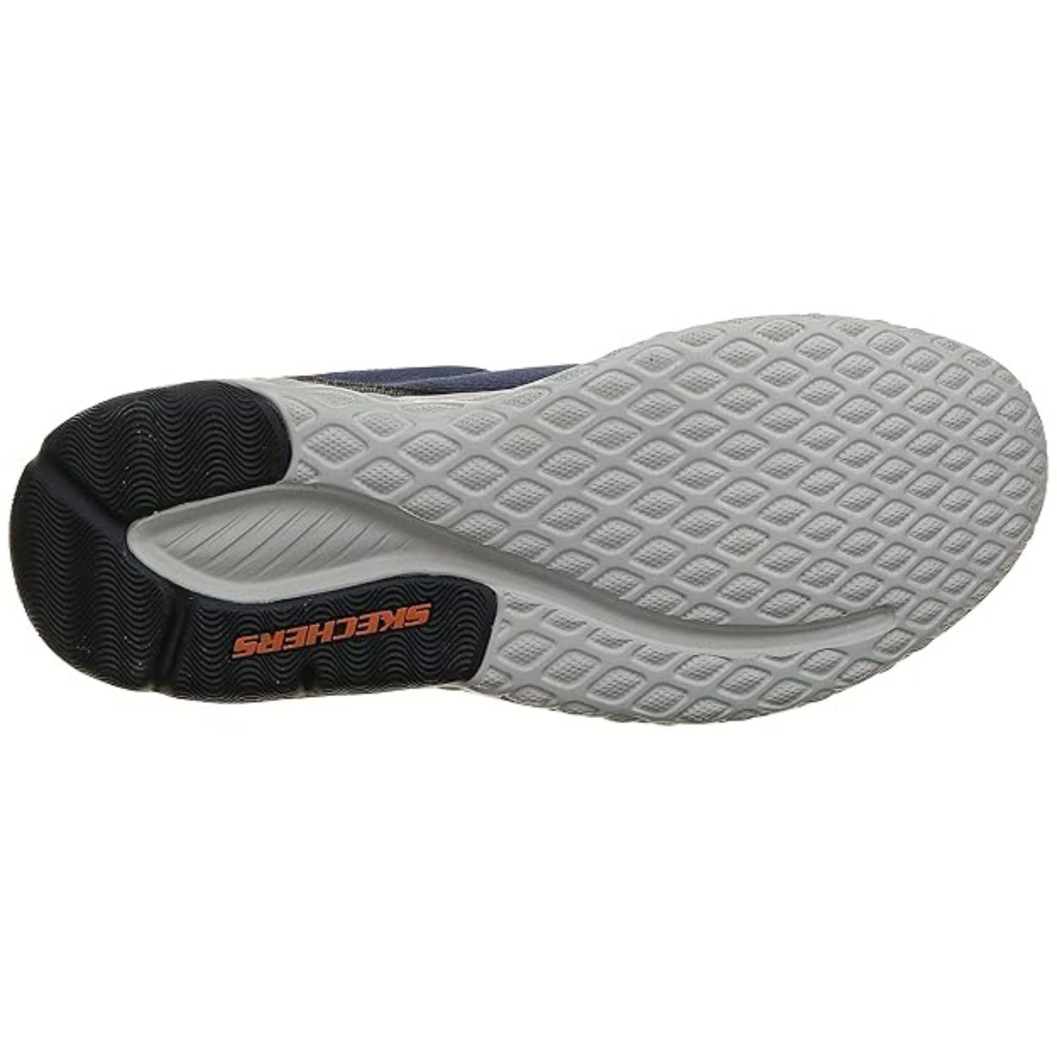 Skechers Bismark‑Merkell Men’s Mesh Running Shoe – Relaxed-Fit Slip-On with Goga Mat Arch & Air-Cooled Memory Foam - Best Price online Prokicksports.com