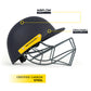 Masuri C Line Steel Cricket Helmet Navy Blue | Durable Steel Grill | Lightweight Protective Headgear | Cricket Equipment for Professional Players - Best Price online Prokicksports.com