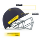 Masuri C Line Plus Steel Cricket Helmet Navy Blue | Enhanced Protection & Comfort | Professional Lightweight Steel Grill Cricket Headgear - Best Price online Prokicksports.com