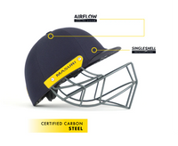 Masuri C Line Plus Steel Cricket Helmet Navy Blue | Enhanced Protection & Comfort | Professional Lightweight Steel Grill Cricket Headgear - Best Price online Prokicksports.com