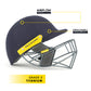 Masuri T Line Titanium Cricket Helmet Navy Blue | Ultra-Light Professional Helmet | Titanium Grill | Elite Cricket Head Protection Gear - Best Price online Prokicksports.com