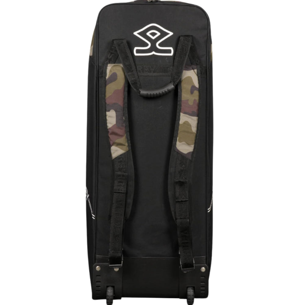 Shrey Match Duffle 2.0 Wheelie Cricket Kitbag, Camouflage Green - Best Price online Prokicksports.com