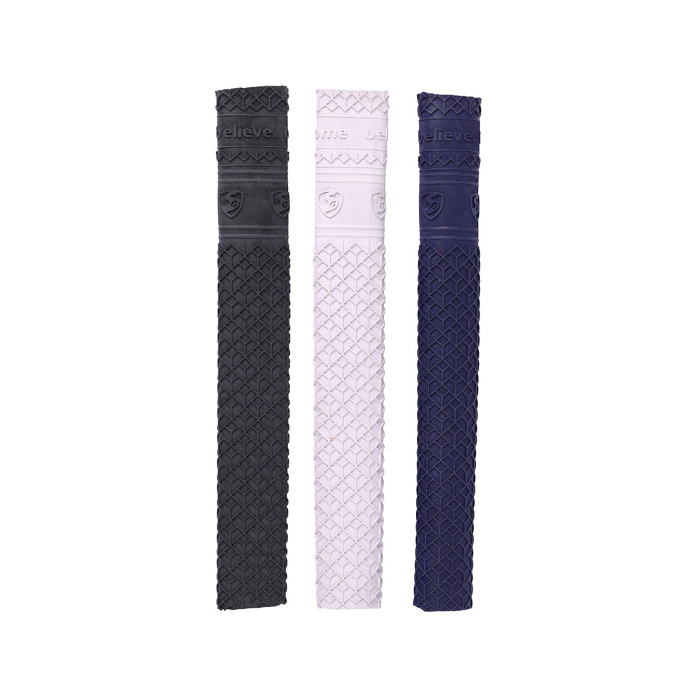 SG Matrix Rubber Cricket Bat Grip, Assorted Color – Anti-Slip Durable Rubber Handle Grip with Textured Pattern for Control, Shock Absorption, and Comfort