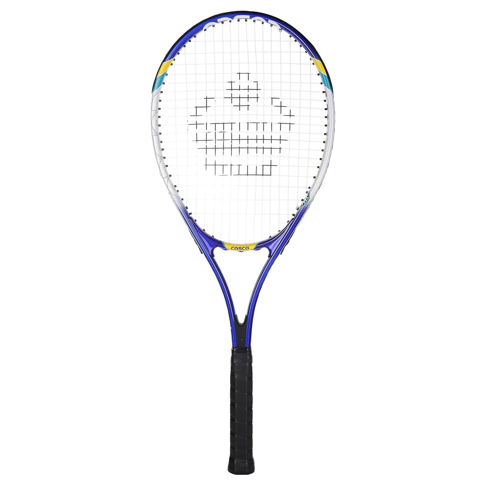 Cosco Max Power 30006 Aluminium Tennis Racquet – Lightweight O-Beam Frame | Pre-Strung | Full Cover Included | Ideal for Recreational Players - Best Price online Prokicksports.com