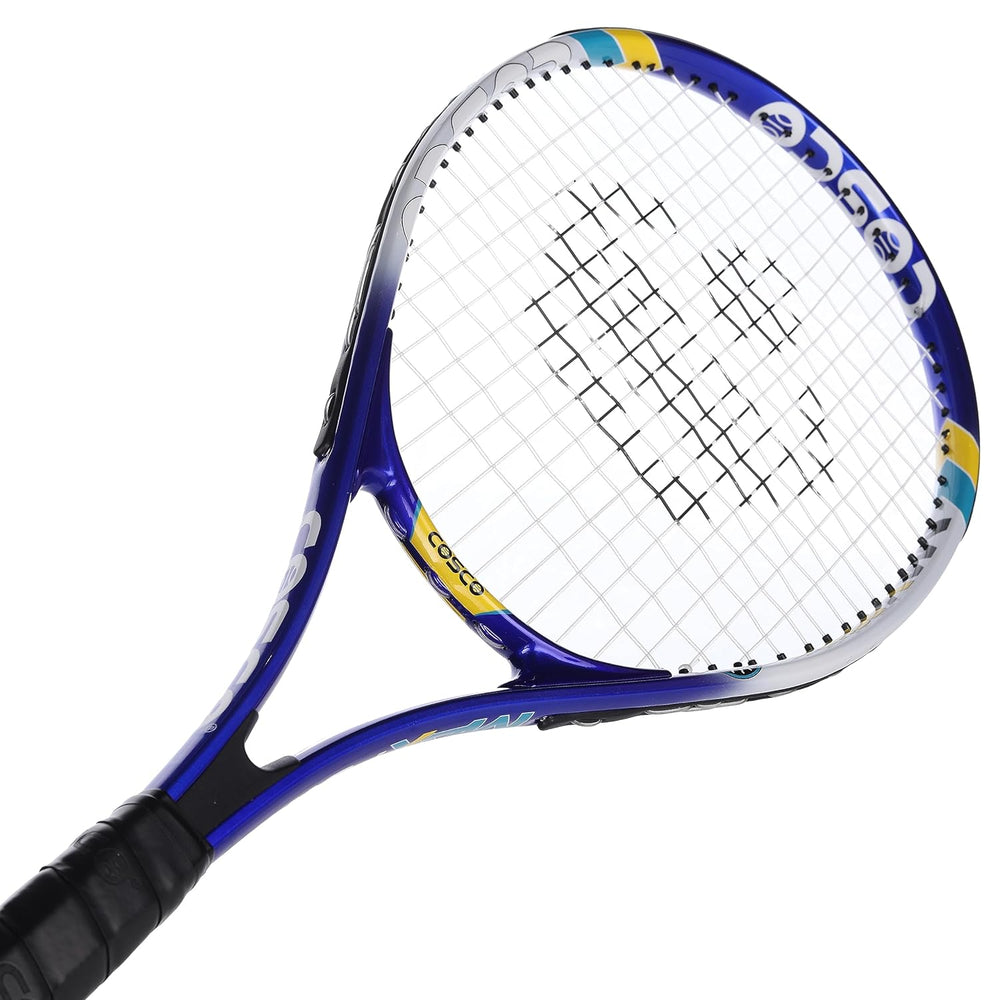 Cosco Max Power 30006 Aluminium Tennis Racquet – Lightweight O-Beam Frame | Pre-Strung | Full Cover Included | Ideal for Recreational Players - Best Price online Prokicksports.com