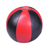 USI Universal Leather Medicine Ball 736SL8 – Heavy-Duty Fitness Ball for Strength Training & Core Workouts (Red/Black) - Best Price online Prokicksports.com