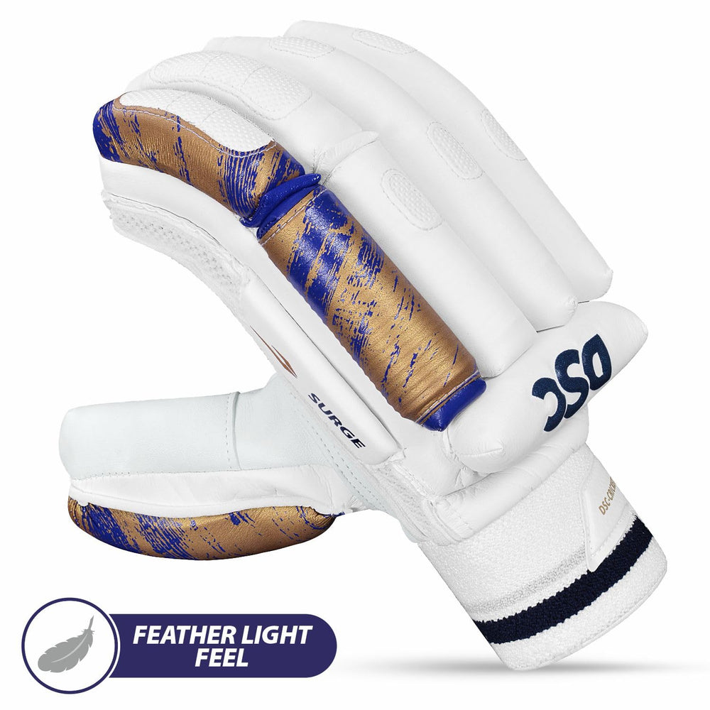 DSC Condor Surge Cricket Batting Gloves&nbsp; Right Hand – Sheep Leather Palm Gloves with Fibre Reinforced Protection&nbsp;