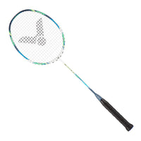 Victor Meteor X 80 Unstrung Badminton Racquet – 4U5 Unstrung Racket in Poseidon Blue for Explosive Power, Precision & Control in Competitive and Tournament Play - Best Price online Prokicksports.com