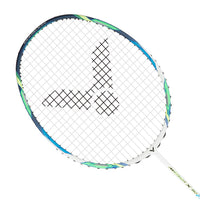 Victor Meteor X 80 Unstrung Badminton Racquet – 4U5 Unstrung Racket in Poseidon Blue for Explosive Power, Precision & Control in Competitive and Tournament Play - Best Price online Prokicksports.com