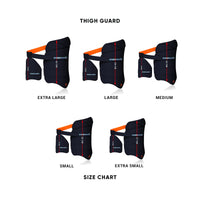Moonwalkr Left Hand Combo Thigh Guard 2.0 - Blue - Best Price online Prokicksports.com