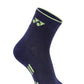 Yonex 2575SX1 TruDry Quarter Length Performance Sports Socks (1 Pair) | Breathable Moisture-Wicking Cotton Cushion Socks
