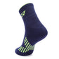 Yonex 2575SX1 TruDry Quarter Length Performance Sports Socks (1 Pair) | Breathable Moisture-Wicking Cotton Cushion Socks