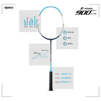 Apacs Z Power 900 RP Plus Lite Badminton Racquet 6U – Lightweight Strung Racquet for Speed, Control & Precision With Cover - Best Price online Prokicksports.com