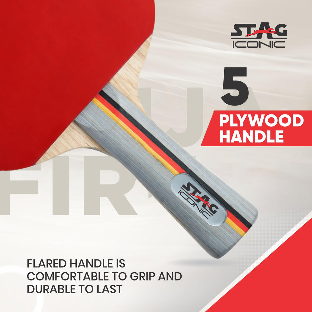 Stag Iconic Ninja Fire Advanced Series Table Tennis Racket