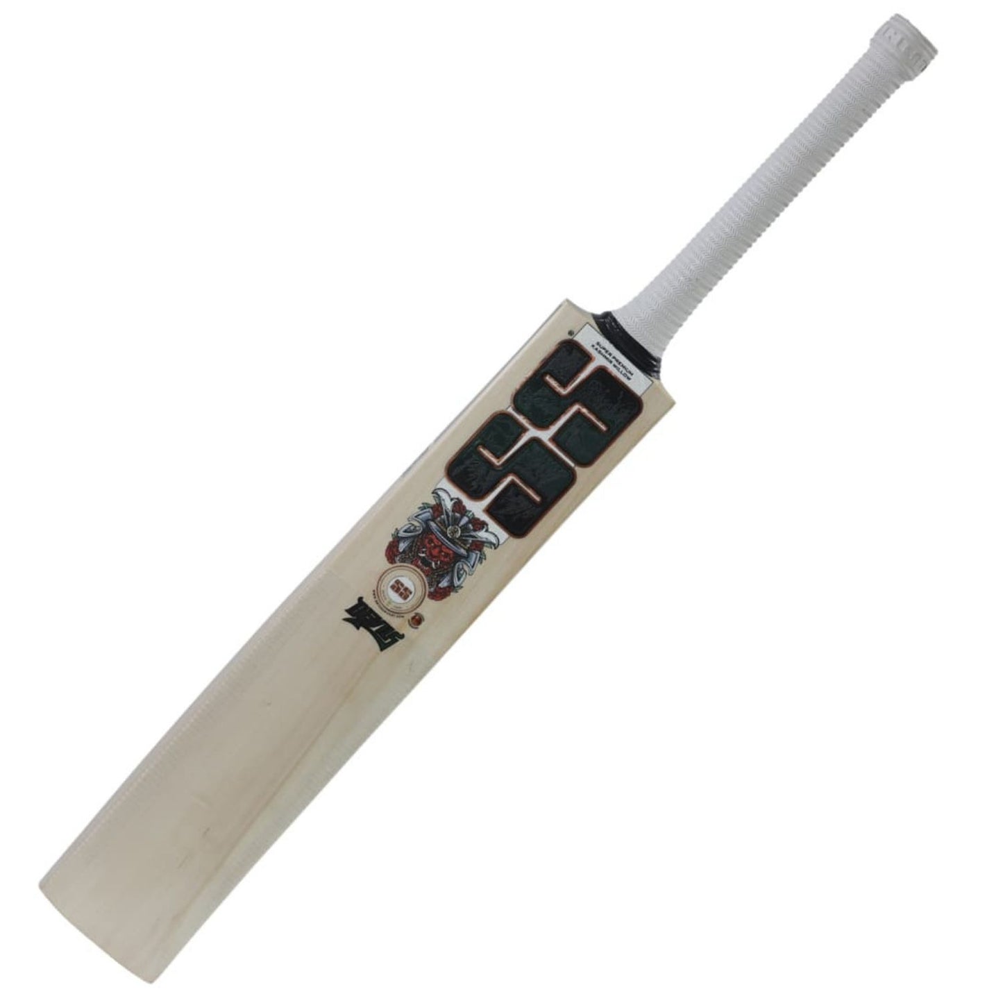 SS Devils Super Six Premium Kashmir-Willow Cricket Bat – Grade 2 Kashmir, Massive Concave TON Edges, Mid Sweet Spot & Includes Cover (Short Handle) - Best Price online Prokicksports.com