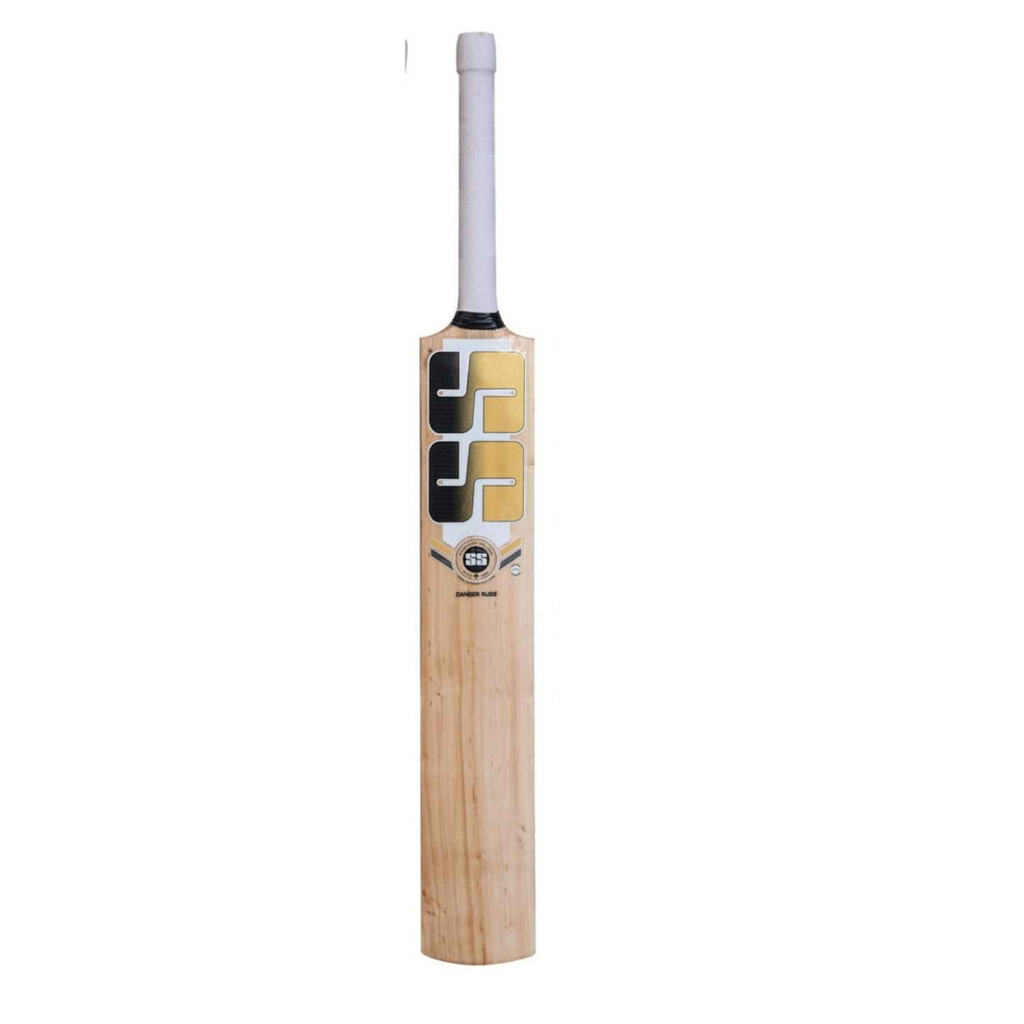 SS Danger Russell Tennis 2.0 Kashmir Willow Cricket Bat – Lightweight Scoop Profile, Short Handle, Ready for Soft/Tennis Ball Play - Best Price online Prokicksports.com