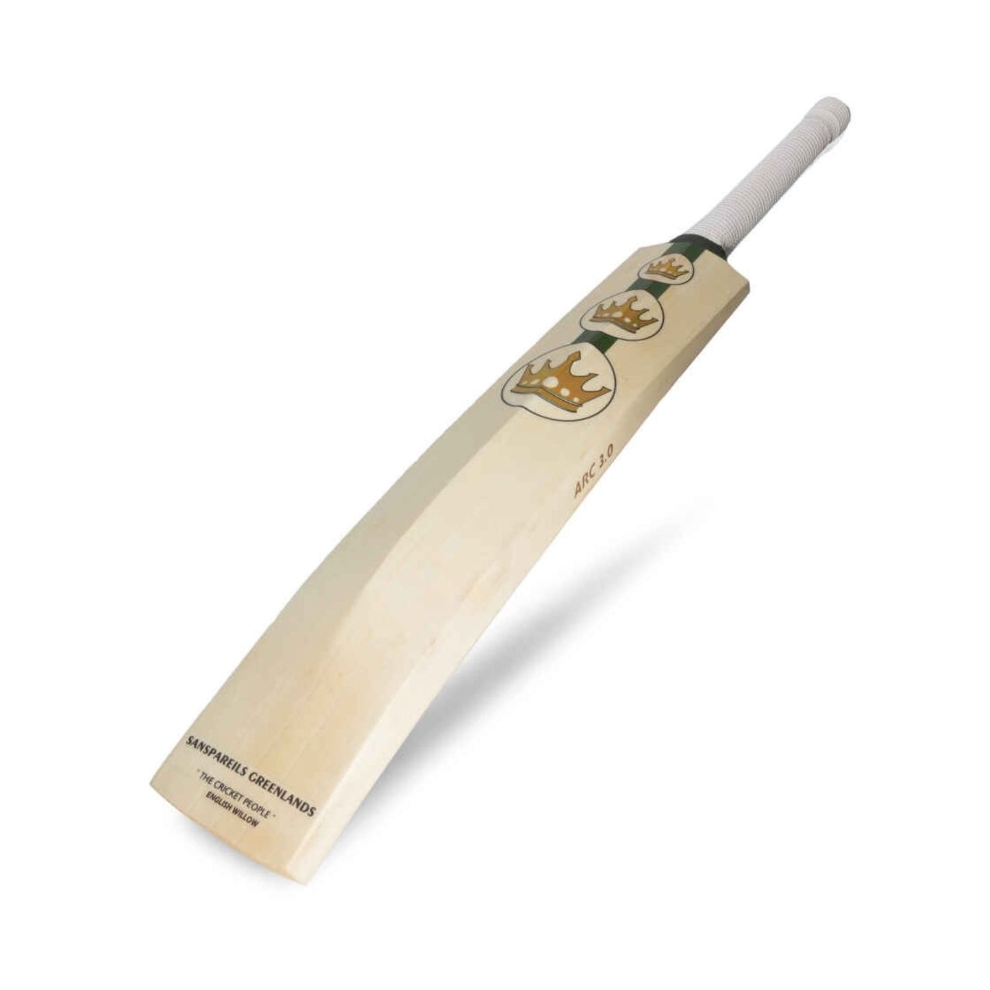 SG Triple Crown Arc 3.0 English Willow Cricket Bat – SH, Grade 3 Willow, Lightweight with Thick Edges, Ideal for Leather Ball Practice & Club Matches - Best Price online Prokicksports.com
