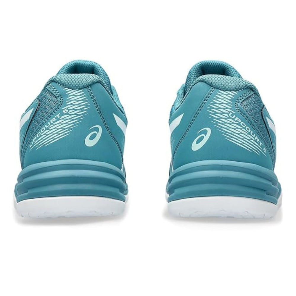 ASICS UPCOURT 5 Indoor Court Shoes | Badminton/Volleyball Shoes | Non-Marking Rubber Sole | Breathable Mesh Upper | Lightweight & Flexible