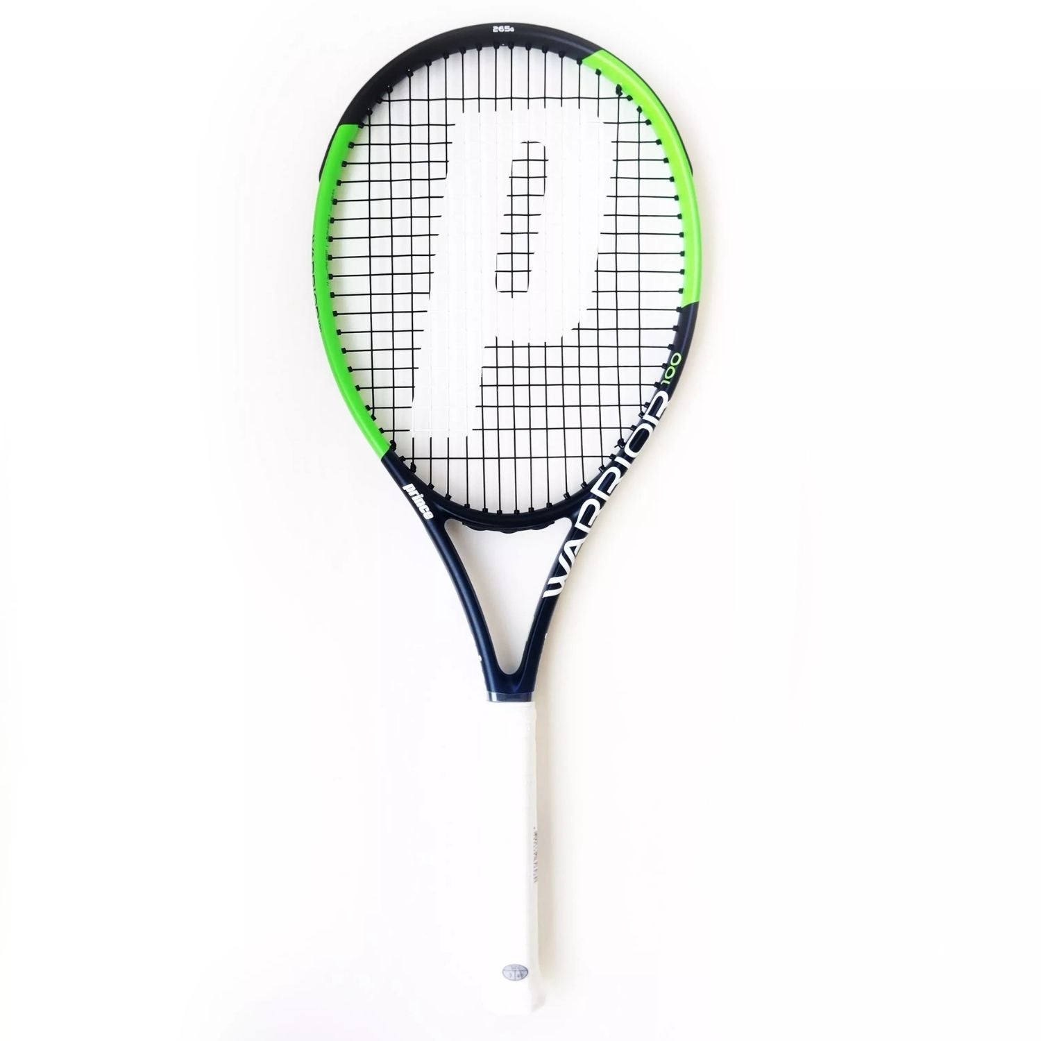 PRINCE Warrior 100 Strung Tennis Racquet – 265 Grams, L2 Grip (4-1/4), 100 sq. in. Head Size | Lightweight Control-Oriented Racket for Intermediate to Advanced Players | Black/Green - Best Price online Prokicksports.com