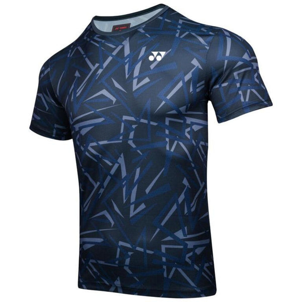 YONEX RM H036-2876-Easy4 Men’s Round Neck T-Shirt | TruDry Moisture Wicking Performance Tee for Badminton, Tennis, Gym & Fitness | Easy4 Series Lightweight Polyester Sportswear
