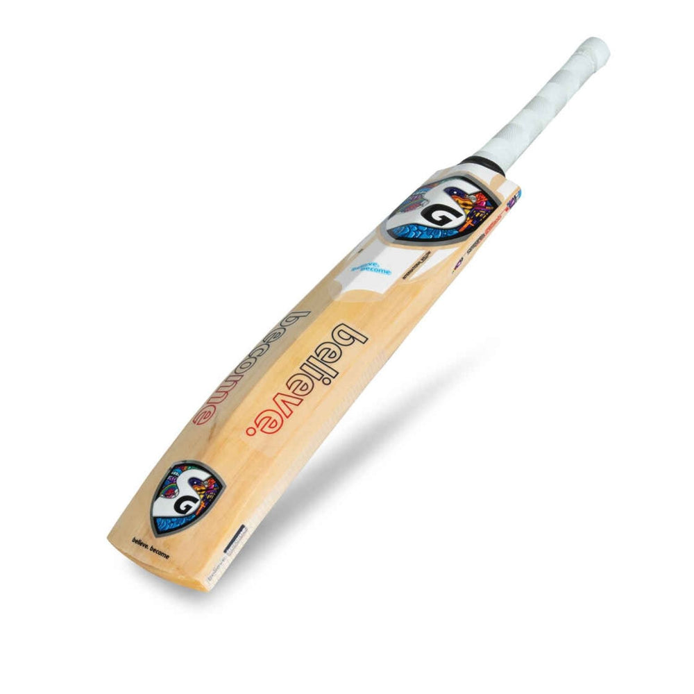 SG Jemi Smash English Willow Cricket Bat – S. Adult, Grade 4 Willow, Lightweight Cricket Bat for Beginners & Intermediate Players, Ideal for Leather Ball Play - Best Price online Prokicksports.com