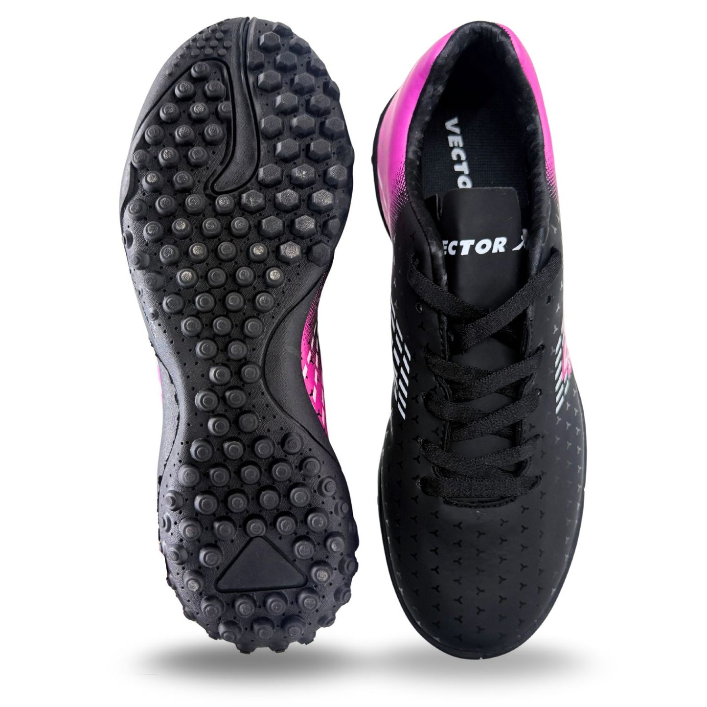 Vector X Warrior Indoor Football Shoes | Non-Marking Sole | Lightweight Futsal Design | Superior Grip | Turf/Hard Court - Best Price online Prokicksports.com