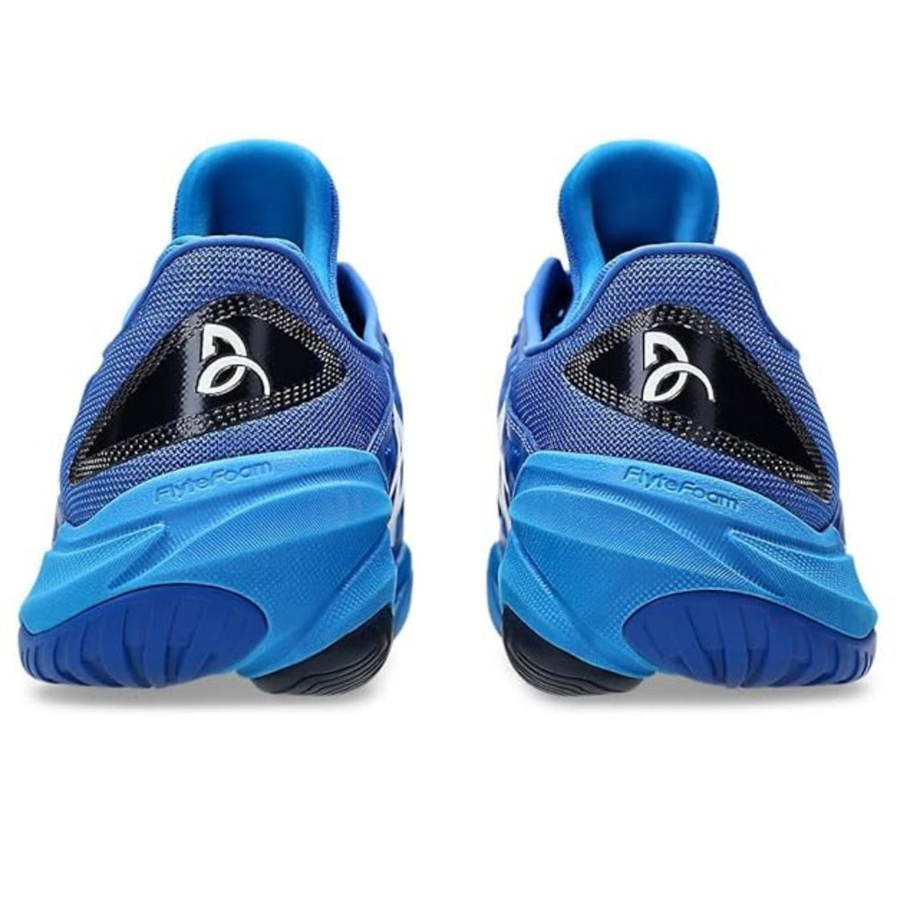 ASICS Court FF 3 Men’s Tennis Shoes – Tuna Blue/Pure Silver | Djokovic‑Inspired Zero‑Step Outsole & TWISTRUSS™ Support - Best Price online Prokicksports.com