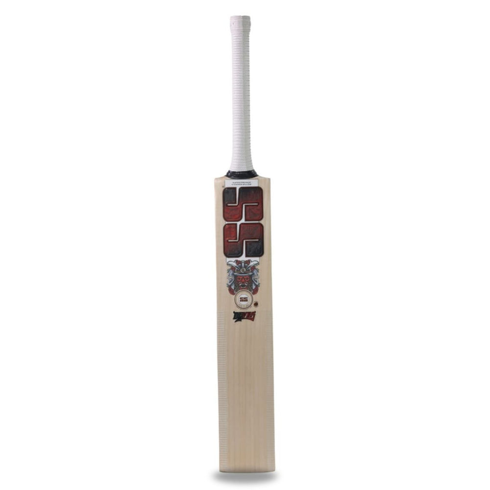 SS Devils Super Six Premium Kashmir-Willow Cricket Bat – Grade 2 Kashmir, Massive Concave TON Edges, Mid Sweet Spot & Includes Cover (Short Handle) - Best Price online Prokicksports.com
