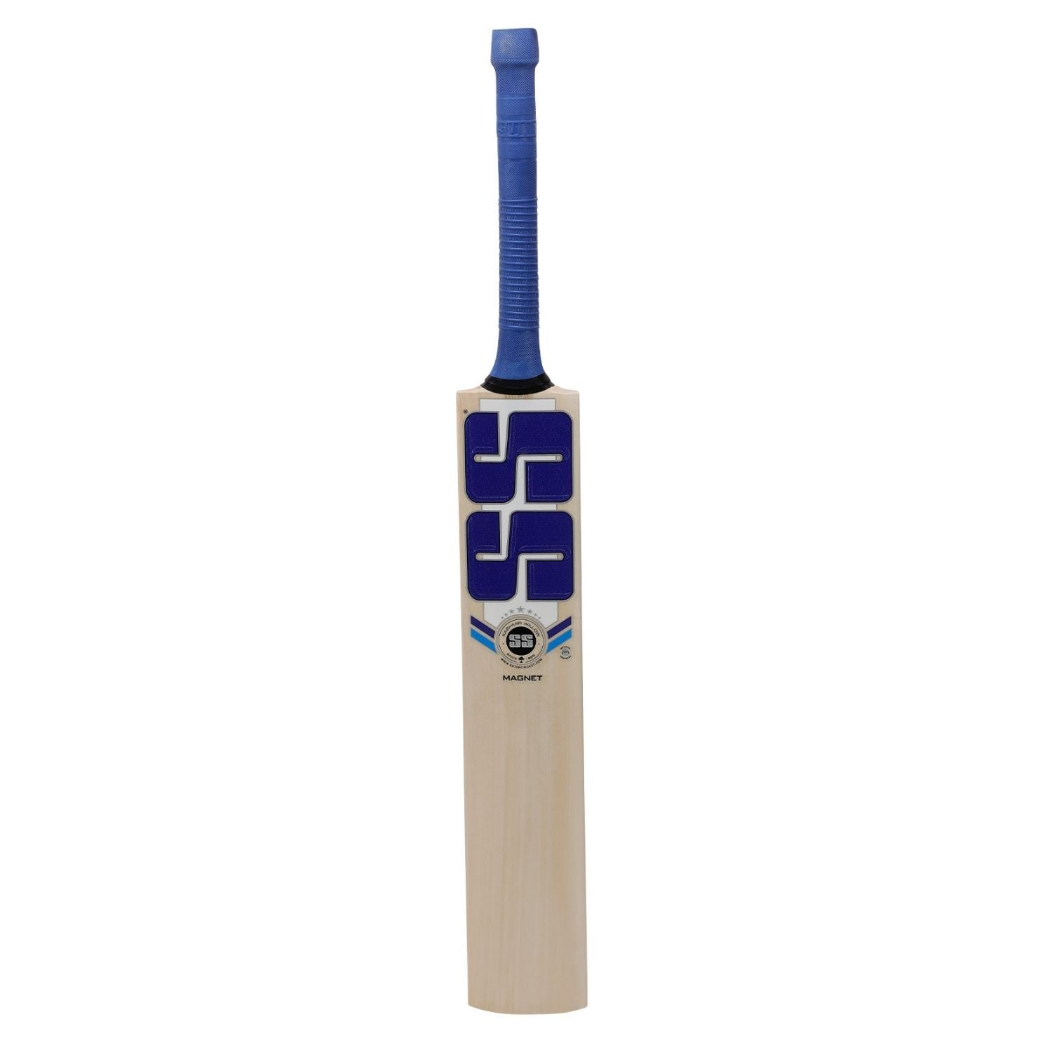 SS Magnet Kashmir Willow Cricket Bat – Grade 4, Balanced Full Blade, Thick Edges & Cover Included (Short Handle) - Best Price online Prokicksports.com